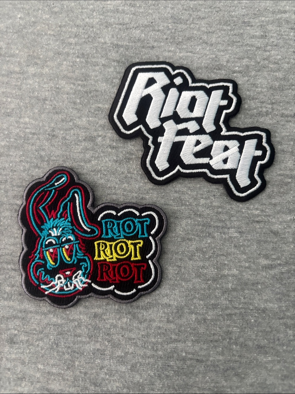 Riot Fest Patches